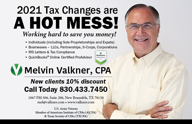 Valkner CPA Postcard for 2021 Taxes 220201